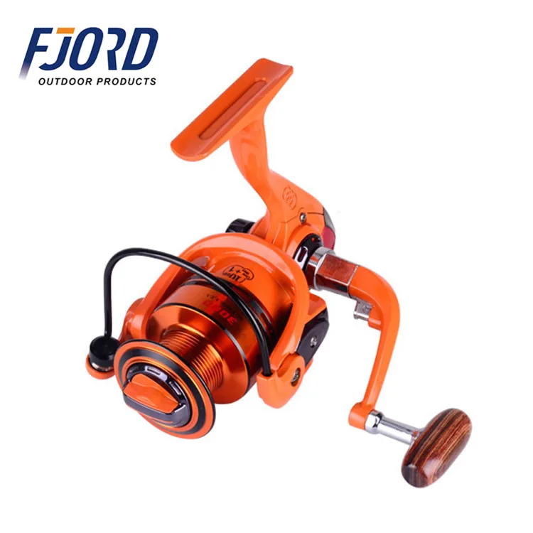FJORD Orange Color Saltwater Spinning Great Low Price Gapless Fishing Reel