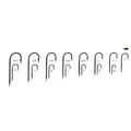 FJORD Custom High Carbon Steel Quality Hollow Point Kendal Round Sea Saltwater Fishing Hooks - photo 3