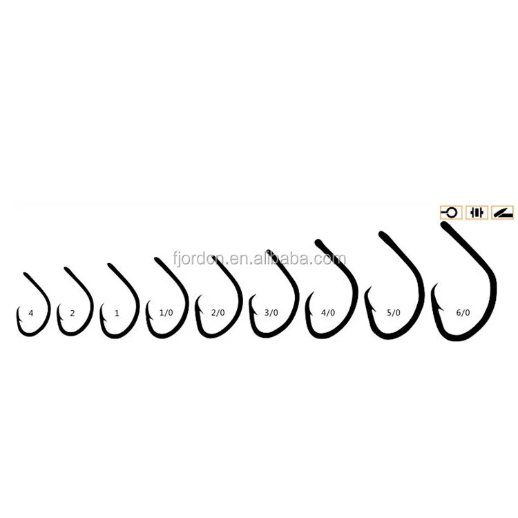 FJORD Factory Price Strong Strength test MUTSU CIRCLE Sea Fishing Circle Hooks