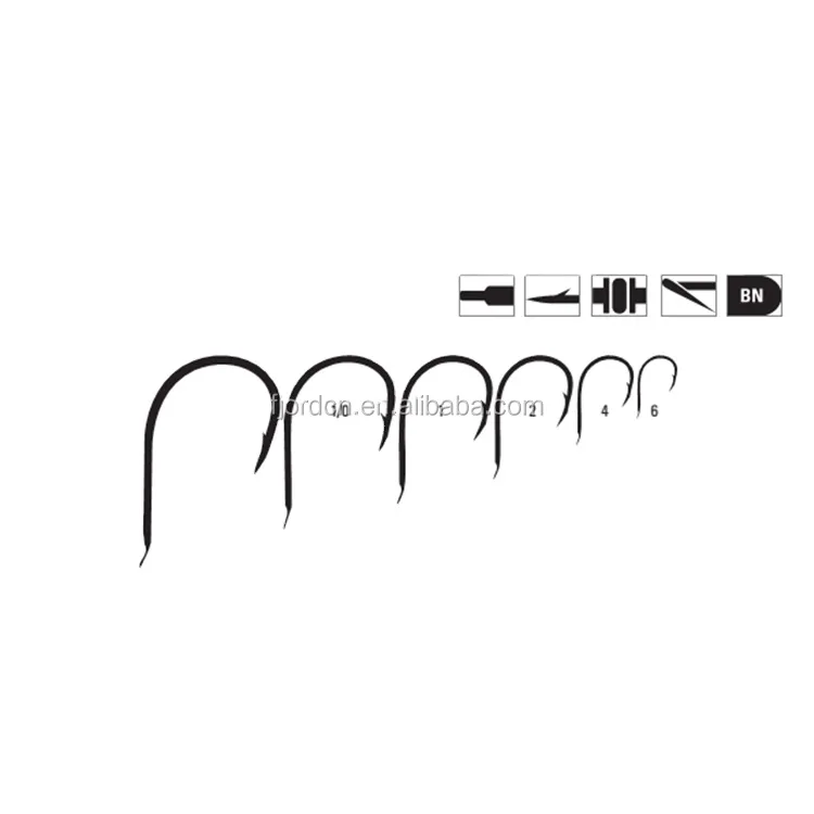 FJORD Fish Tackles Spade End China Allround Fishing Hook