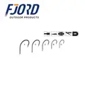 Kirbed Single Trout Fishing Hook Spade Tie End Barbed Float Rig Hook Freshwater Lure Terminal Tackle - photo 3