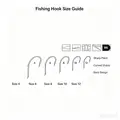 Kirbed Single Trout Fishing Hook Spade Tie End Barbed Float Rig Hook Freshwater Lure Terminal Tackle - photo 4
