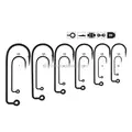 FJORD 90 Degree Forged Bend 2x Strong Black Nickle Fishing Accdessory Jig Hooks - photo 4