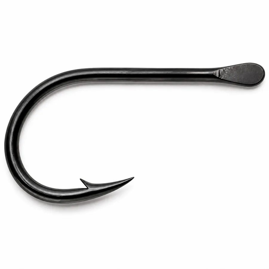 FJORD LIY HOSOJI-MUTSU 6# to 3/0# Fish Hook Sizes Black Fishing Hooks for Saltwater