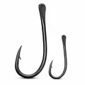 FJORD Various Size 20# to 5/0 Korea Fishing Hooks With Barbed for Saltwater - photo 2