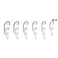 FJORD Various Size 20# to 5/0 Korea Fishing Hooks With Barbed for Saltwater - photo 3