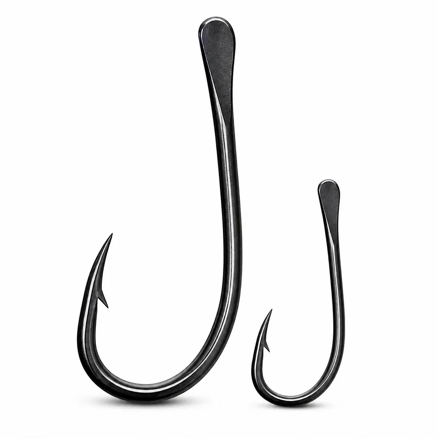 FJORD Various Size 20# to 5/0 Korea Fishing Hooks With Barbed for Saltwater
