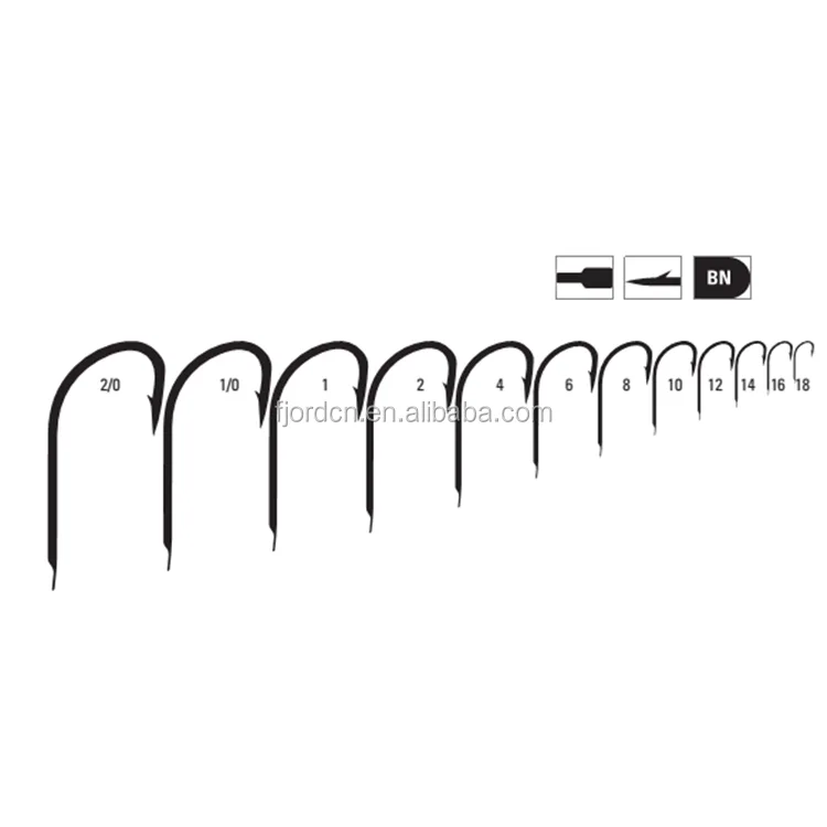 FJORD  Ringed Circle MUSTAD Iwana Fishing Hooks Wholesale