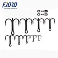 FJORD MUSTAD Bulk Classic Round Bend 2X Strong Treble Saltwater Fishing Hooks - photo 4
