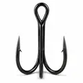FJORD MUSTAD Bulk Classic Round Bend 2X Strong Treble Saltwater Fishing Hooks - photo 1