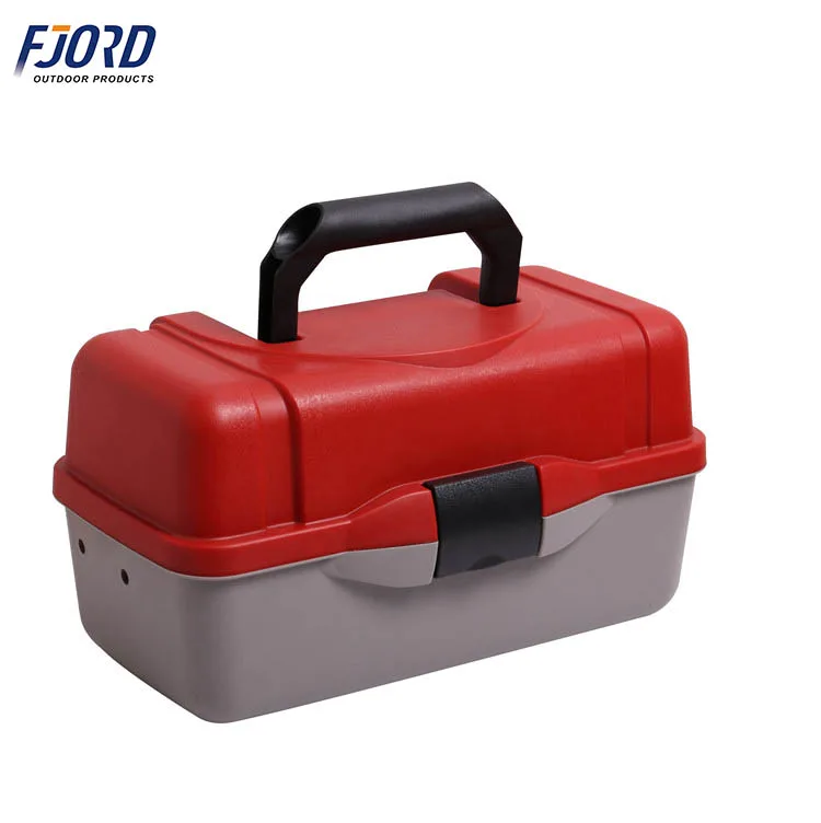 Plastic Fishing Tackle Box Assortment Storage Organizer Tool Case for Anglers