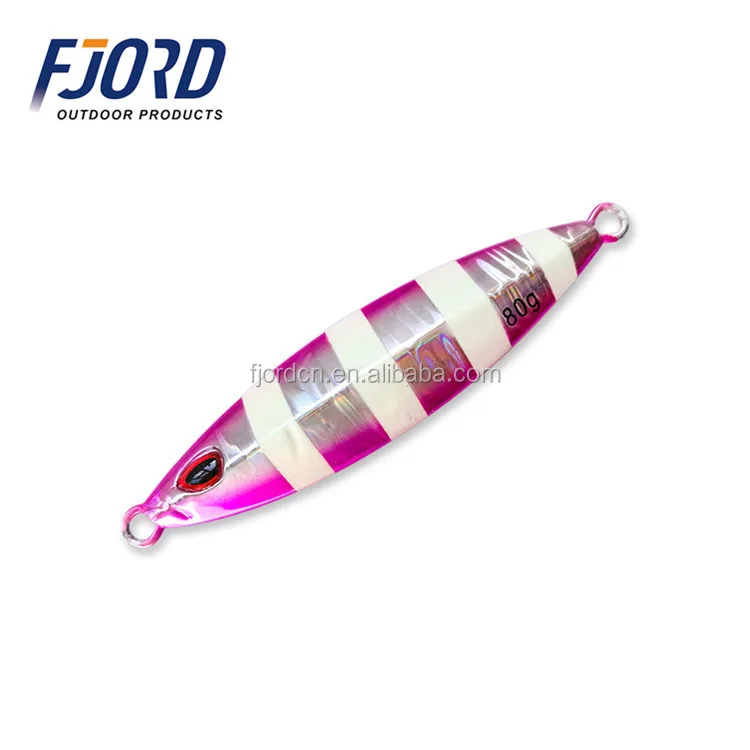 FJORD OEM New Design Speed Jig Lure 40g Slow Metal Jigging Fishing Lures Saltwater