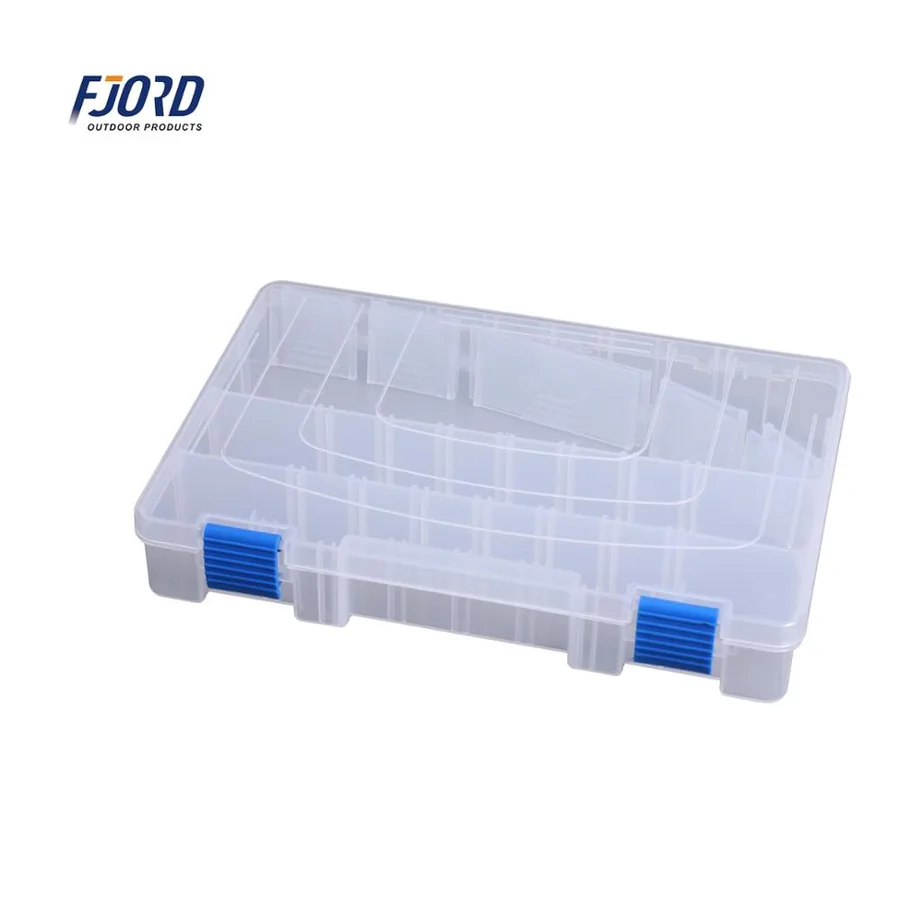 FJORD Multifunctional Outdoor Utility Fishing Box Waterproof Plastic PVC Lure Storage for Lake and River Use