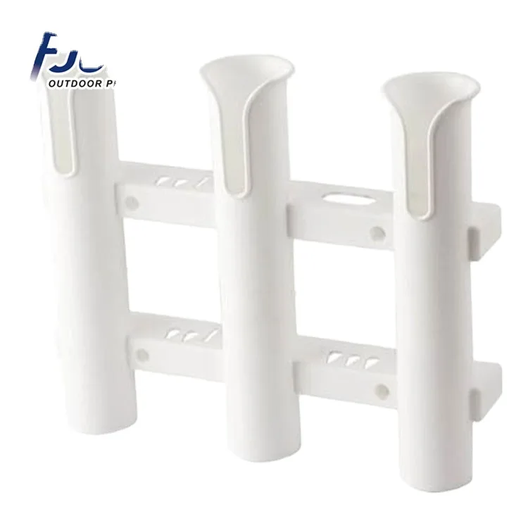 FJORD ABS Plastic Triple Tube Boat Yacht Fishing Tools Fishing Rod Holder for Fishing Rods