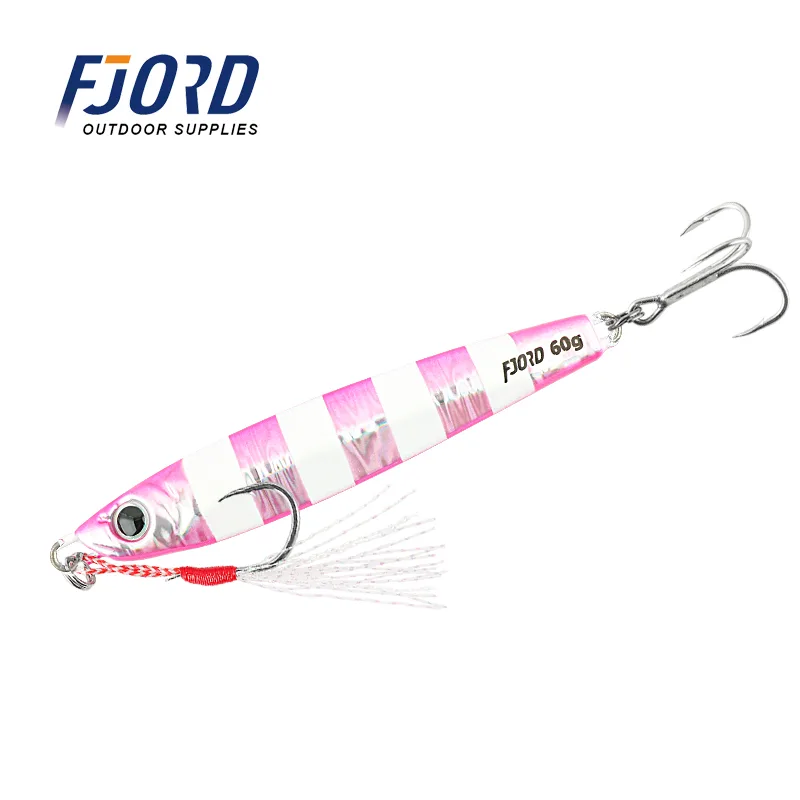 FJORD Wholesale Sardine 20g 30g 40g 60g  Metal Jig Lures Bait Iron Saltwater Jigging Fishing Lure