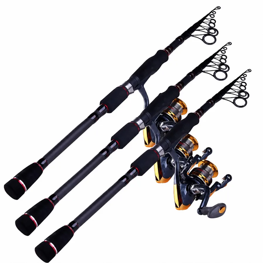 FJORD Hot Sales 1.8m to 3.6m Casting Telescopic Fishing Sea Carbon Lure Fishing Rod