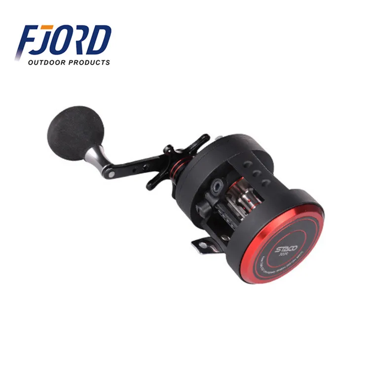 FJORD OEM Deep Sea Full Metal Body Overhead Drum Fishing Trolling Reel