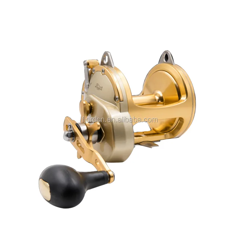 FJORD in Stock 3+1BB 4.1:1 Boat Sea Fishing Reel Metal Trolling Fishing Reel