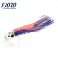 FJORD OEM in Stock 6pcs/lot 170mm 46g Marlin Squid Acrylic Heads With Squid Skirt Trolling Lures - photo 4