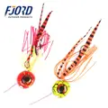 FJORD 60g Silicone Rubber Skirt Trailer Jig Octopus Kabura Jigging Lure Fishing Lure Snapper Slider BTJIG2 Lead Metal Weight - photo 2
