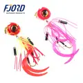 FJORD 60g Silicone Rubber Skirt Trailer Jig Octopus Kabura Jigging Lure Fishing Lure Snapper Slider BTJIG2 Lead Metal Weight - photo 3