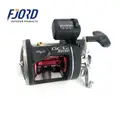 FJORD in Stock Big Game 3+1BB 3.8:1 Metal Trolling Fishing Reels With Counter - photo 1