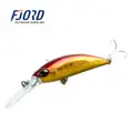FJORD Good Quality 100mm Floating Action Hard Plastic Minnow Fishing Lures - photo 6