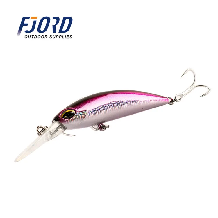 FJORD Good Quality 100mm Floating Action Hard Plastic Minnow Fishing Lures