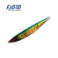 FJORD Hot Selling 100g Jigging Lure Slow Metal Fishing Artificial Bait Lead Vertical Jig Slow Sinking Without Hooks CN;SHN - photo 2