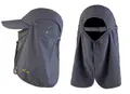 Fjord  Outdoor Sports Sun Hats Nylon Anti-UV Cap With Face Neck Flap Cover Cycling Fishing - photo 4