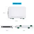 FJORD Wholesale Waterproof clear Plastic Lure Storage Fishing Tackle Box - photo 3