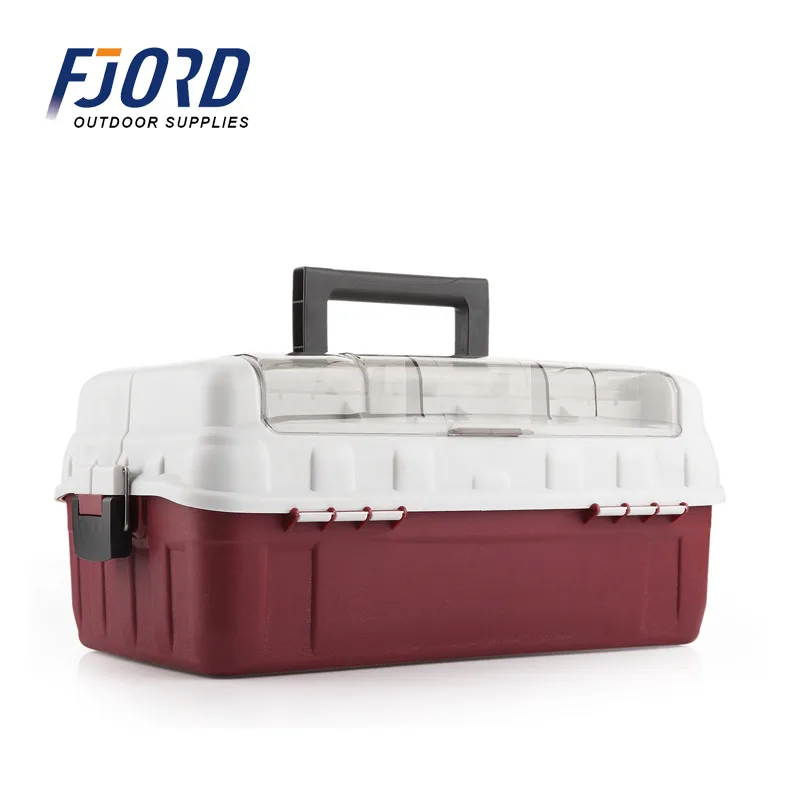 FJORD Food Grade Portable Lure Box Plastic Fishing Tackle Box Fishing Lure Box