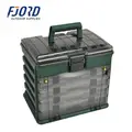 FJORD Multi-function Waterproof Food Grade Plastic Fishing Tackle Box Fishing Lure Box - photo 2