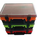 FJORD Wholesale and Customized Double Layer Portable Tool Box Plastic Fishing Box - photo 3