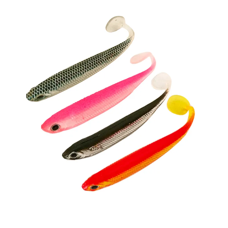 FJORD Soft Lure 75mm16g Plastic 3D Eyes Fishing Lure