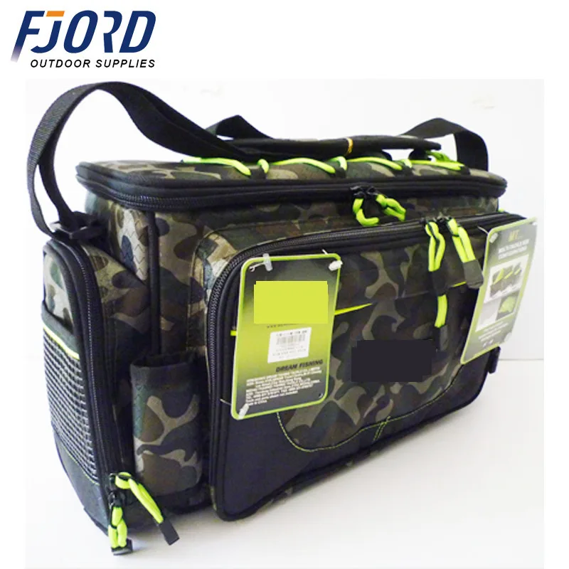 FJORD Waterproof Bag Single Shoulder Tackle Backpack Wholesale Good Price Outdoor Plastic Bag 45*15*25cm Customized Two-layer
