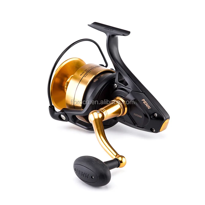 FJORD PENN SPINFISHER Saltwater Spinning Fishing Reel V 5+1BB Aluminum Metal Stainless Steel Fishing Reel Full Metal Body Reels