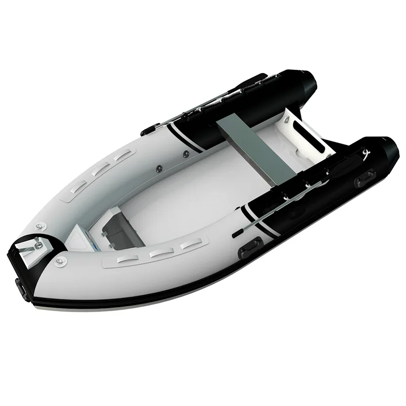 3.8m Aluminum Center Console Fishing Boat Inflatable Yacht with Bench for Rib Boat Sale