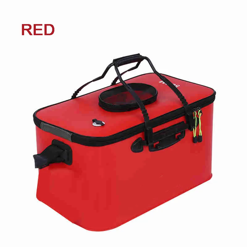 FJORD Outdoor Square Thickening Waterproof Car Loaded Fishing Foldable Bucket
