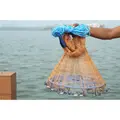 FJORD High-quality Hand Throw Cast Monofilament Fishing Nets Magic Spin Network Easy Throw - photo 3