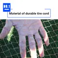 FJORD New Product Hand Throwing Mesh Fly Carp Fishing Landing Net  Monofilament - photo 3