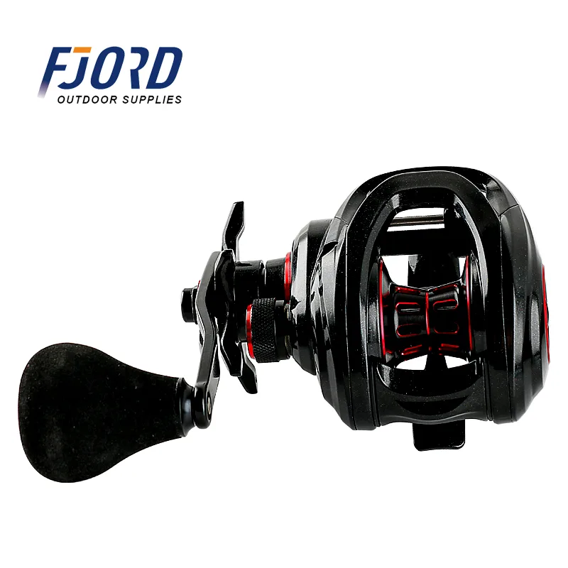 FJORD Customized Aluminum Handle Baitcasting Fishing Reel High Quality Spinning Reels for Sea Fishing