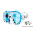FJORD High Quality Fashionable Whale Shaped Diving Mask Adjustable Silicon Face Snorkel Mask for Adults Glass Lenses - photo 4