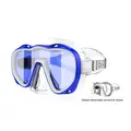 FJORD High Quality Fashionable Whale Shaped Diving Mask Adjustable Silicon Face Snorkel Mask for Adults Glass Lenses - photo 7