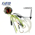 FJORD 100g/120g/150g Silicone Rubber Skirt Jigs Head Snapper Slider Jig Trilling Fishing Lure for Saltwater - photo 3
