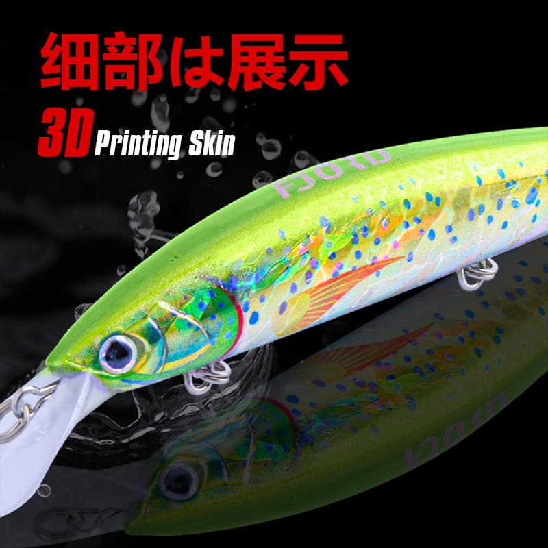 FJORD 90mm 29g Best Sinking Fishing Lures Hard Minnow Saltwater Fishing Lure Long Casting Minnow detail 7