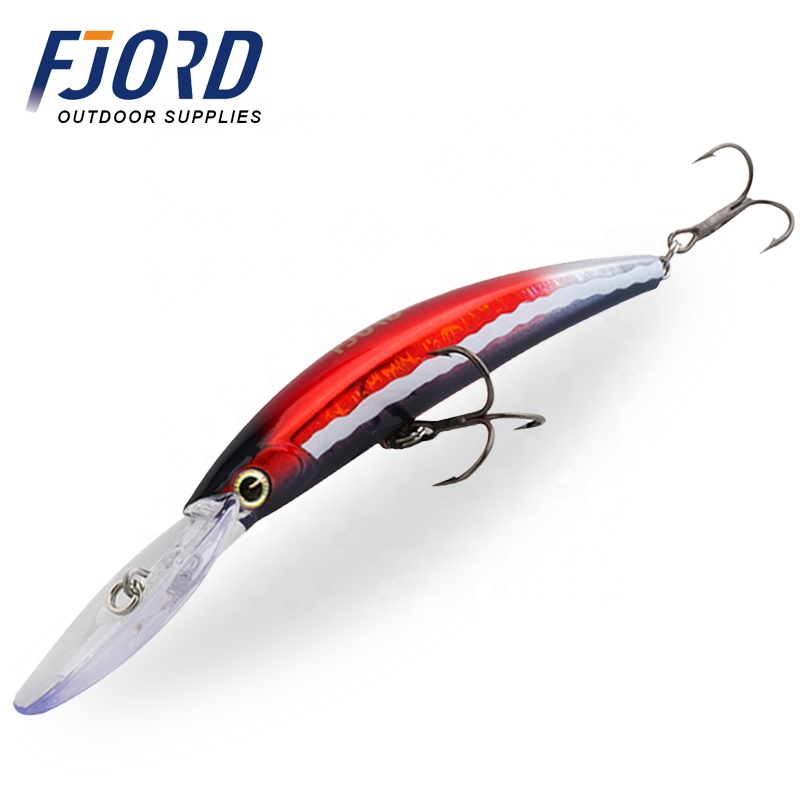FJORD New Color Floating Minnow Fishing Lure 17g 110mm Saltwater Lure Bass Trolling Lures detail 3