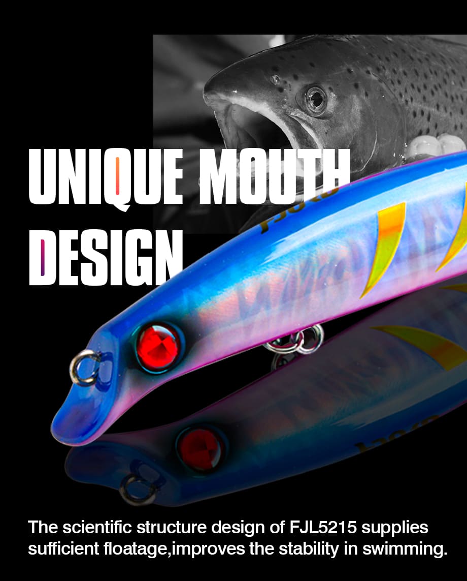 FJORD New Coming 98mm 18g Saltwater Fishing Lures Floating Big Game Tuna Marlin Lures Long Shot Sea Fishing Lure Stocked detail 7