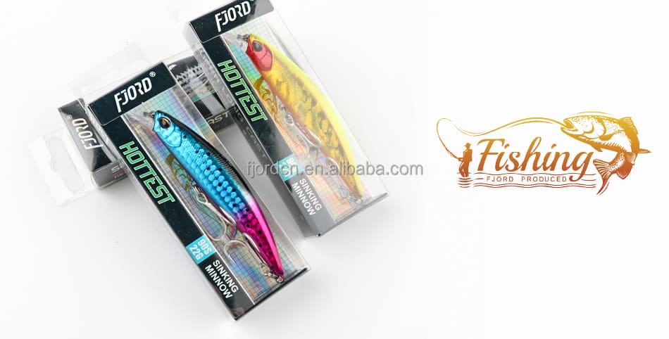 FJORD Hot Sell Fishing Lures for Saltwater Minnow Casting Fishing Lure Sinking 22g 95mm Hard Lure Artificial detail 6