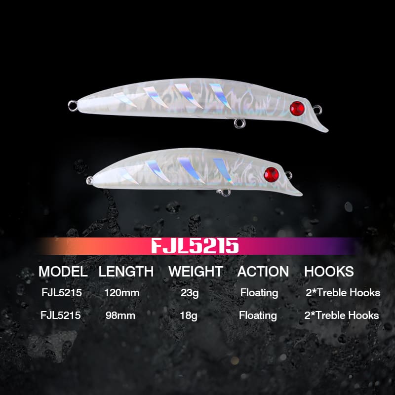 FJORD ABS 120mm Top Water Fishing Lure 23g Minnow Saltwater for Tuna Salmon & Bream in Rivers Lakes & Streams detail 2